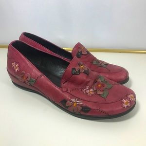 Hispanitas Spain Loafer Floral Artisan 38 EU sz 8